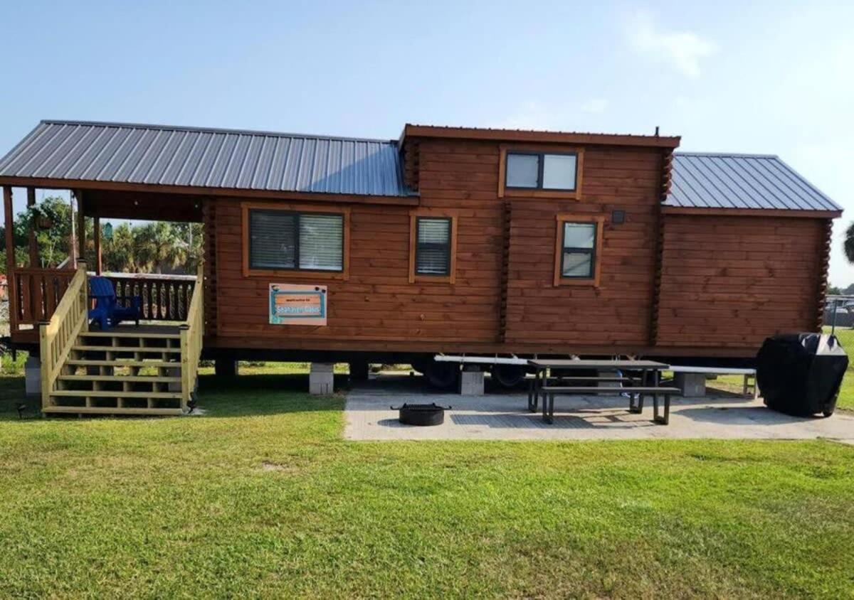 Water View Cabin Near North Topsail Beach Sneads Ferry Bagian luar foto