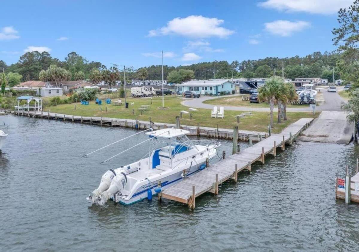 Water View Cabin Near North Topsail Beach Sneads Ferry Bagian luar foto