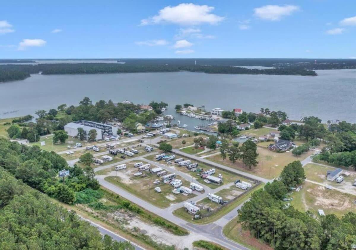 Water View Cabin Near North Topsail Beach Sneads Ferry Bagian luar foto