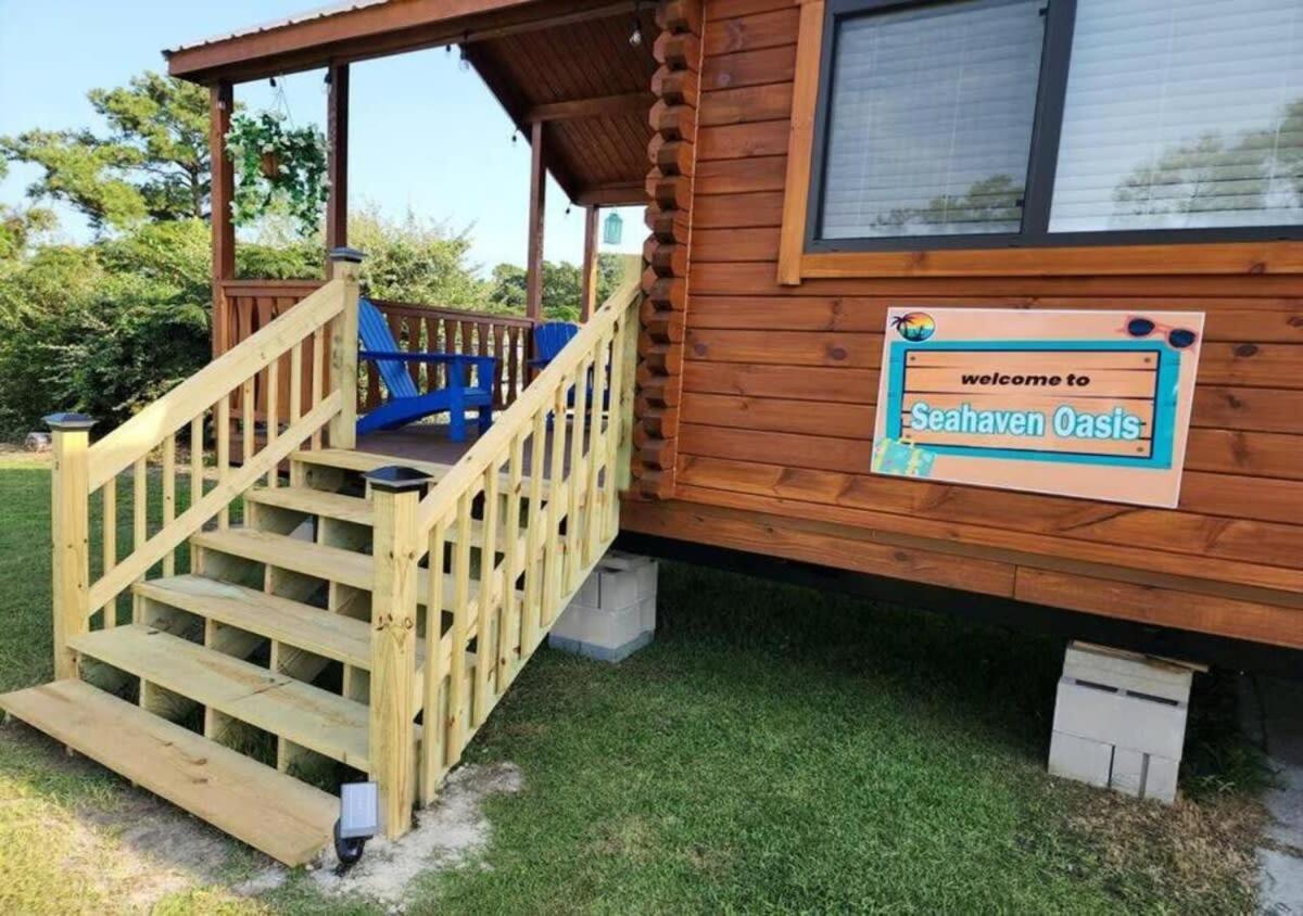 Water View Cabin Near North Topsail Beach Sneads Ferry Bagian luar foto